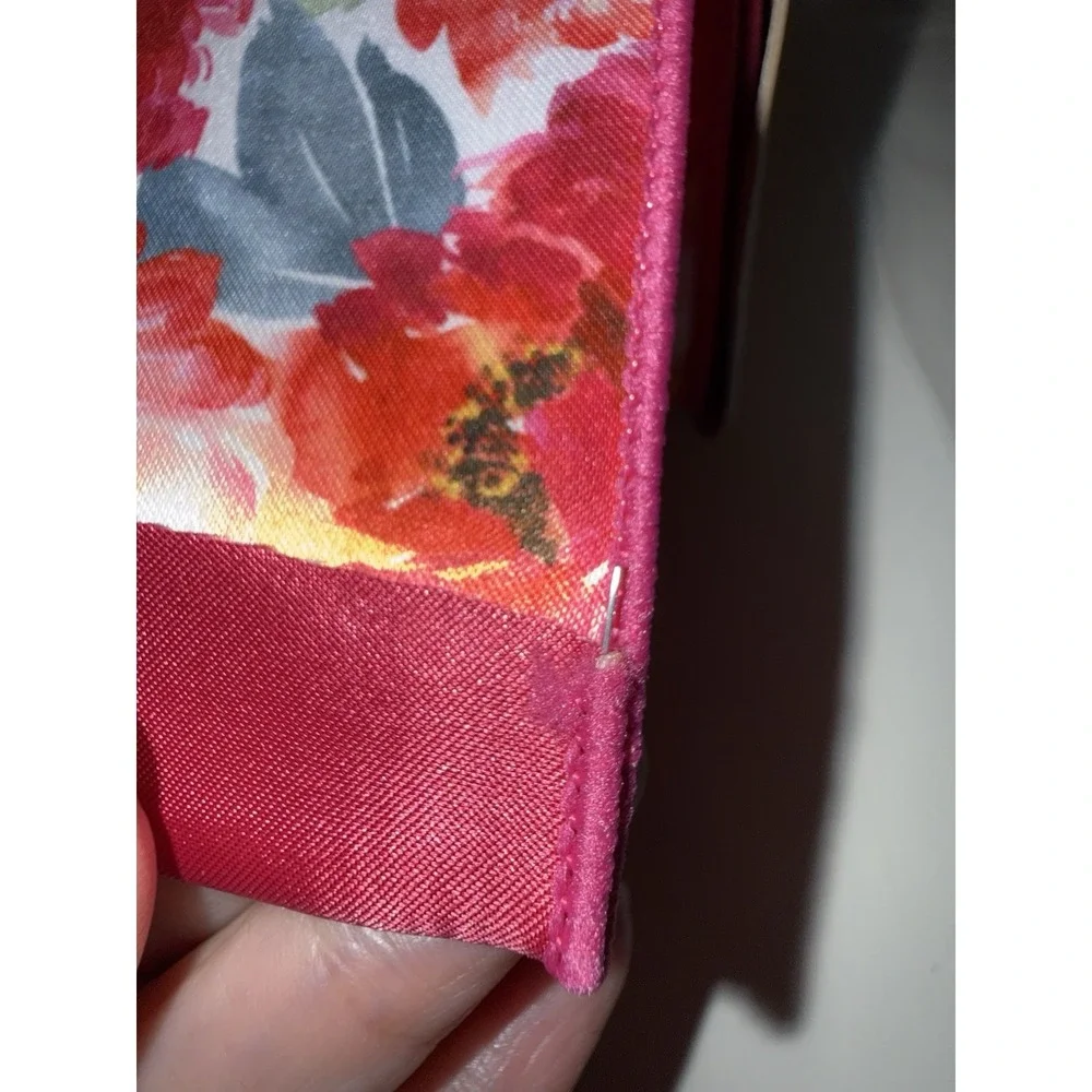 3 Floral Patterned Wired Roll 4 Inch x 10 Yards, Pink Wedding Shower Bridgerton‎